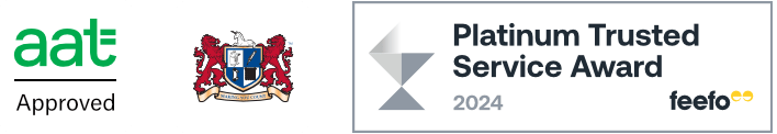 AAT Approved, ICB award winner, and Feefo Platinum Trusted Award